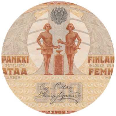 500 Markkaa 1878-1909